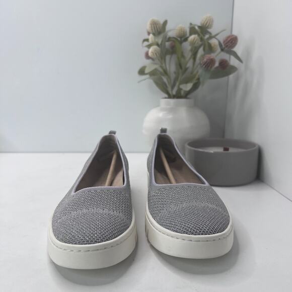 Vionic Uptown Skimmer Knit Fabric Slip-On Blue Mist/Silver Women's US 6.5 - Picture 2 of 8